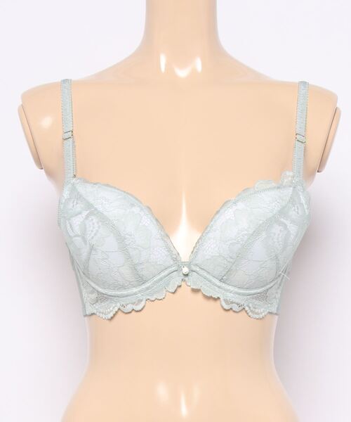 【Women'secret】Push Upレースブラジャー GORGEOUS Black lace tulle push-up bra | Bras | WomenSecret
