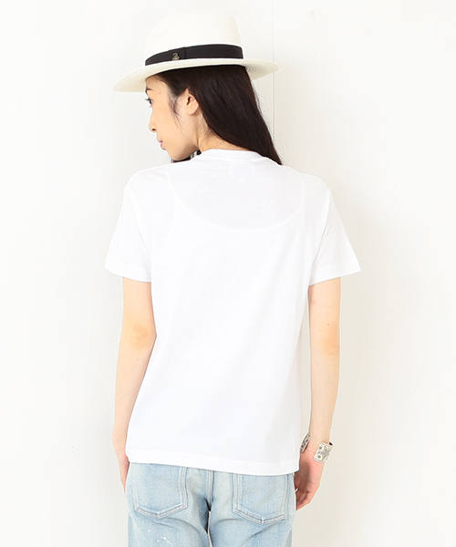 Ray BEAMS（レイビームス）の「Maison Seine / JeanPaul T（Tシャツ/カットソー・レディース・ホワイト・ONE SIZE）」の7枚目の写真