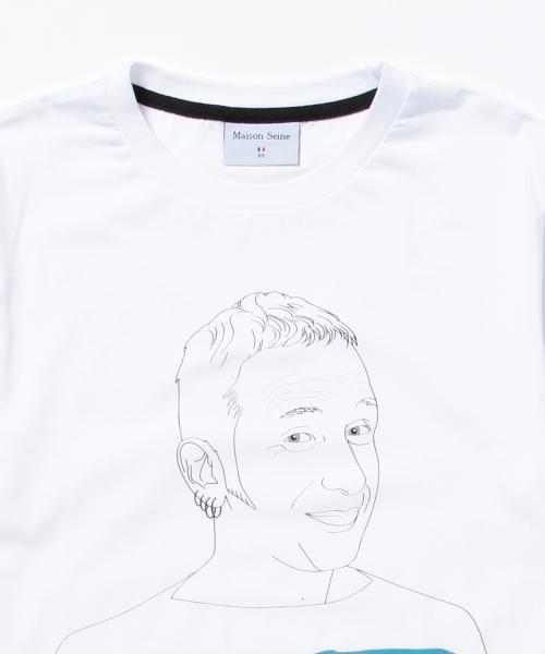 Ray BEAMS（レイビームス）の「Maison Seine / JeanPaul T（Tシャツ/カットソー・レディース・ホワイト・ONE SIZE）」の12枚目の写真