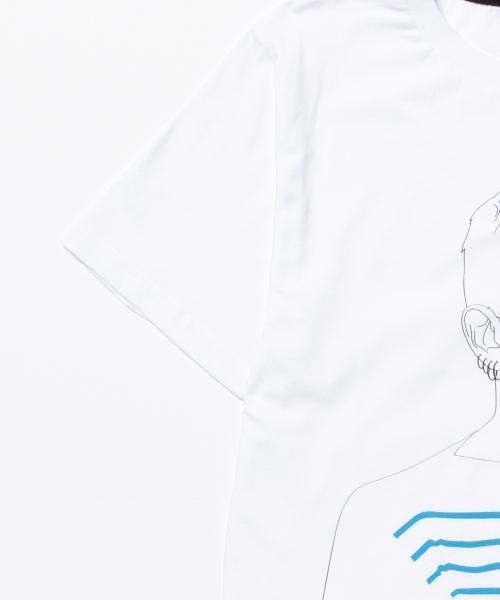 Ray BEAMS（レイビームス）の「Maison Seine / JeanPaul T（Tシャツ/カットソー・レディース・ホワイト・ONE SIZE）」の8枚目の写真