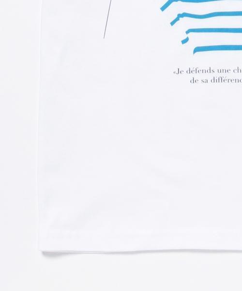Ray BEAMS（レイビームス）の「Maison Seine / JeanPaul T（Tシャツ/カットソー・レディース・ホワイト・ONE SIZE）」の9枚目の写真