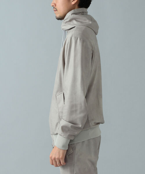 BRILLA per il gusto（ブリッラペルイルグースト）の「1piu1uguale3 × Brilla per il gusto / 別注  ジャージ ハイネック パーカ（パーカー・メンズ・ベージュ/ブラック・3/5/4）」の8枚目の写真