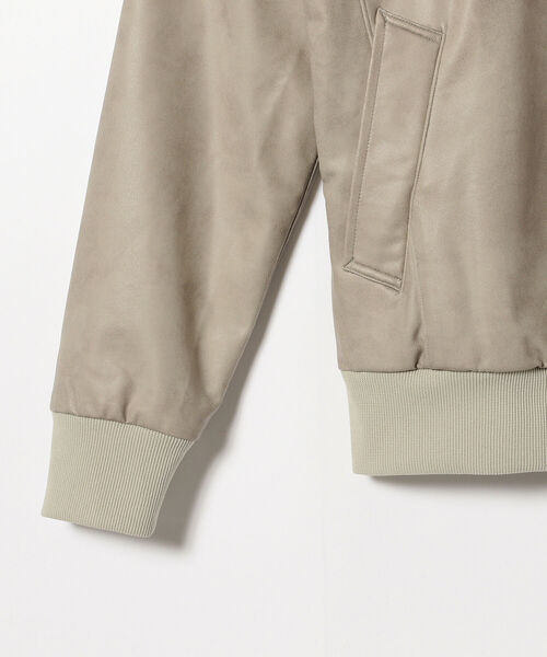 BRILLA per il gusto（ブリッラペルイルグースト）の「1piu1uguale3 × Brilla per il gusto / 別注  ジャージ ハイネック パーカ（パーカー・メンズ・ベージュ/ブラック・3/5/4）」の16枚目の写真