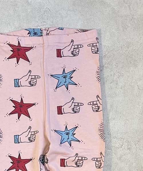 HOGAN RANCH WEAR（ホーガンランチウエア）の「ソウガラフルタケレギンス（70～130cm）（レギンス/スパッツ・キッズ・ピンク/チャコール/ストライプ/マルチ/ブルー・90/100/110/120/80/130/95/70）」の16枚目の写真