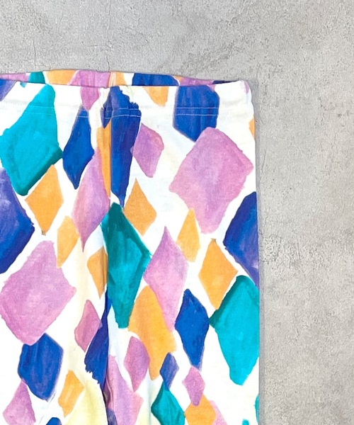 HOGAN RANCH WEAR（ホーガンランチウエア）の「ソウガラフルタケレギンス（70～130cm）（レギンス/スパッツ・キッズ・ピンク/チャコール/ストライプ/マルチ/ブルー・90/100/110/120/80/130/95/70）」の13枚目の写真