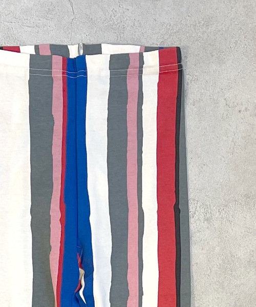 HOGAN RANCH WEAR（ホーガンランチウエア）の「ソウガラフルタケレギンス（70～130cm）（レギンス/スパッツ・キッズ・ピンク/チャコール/ストライプ/マルチ/ブルー・90/100/110/120/80/130/95/70）」の8枚目の写真