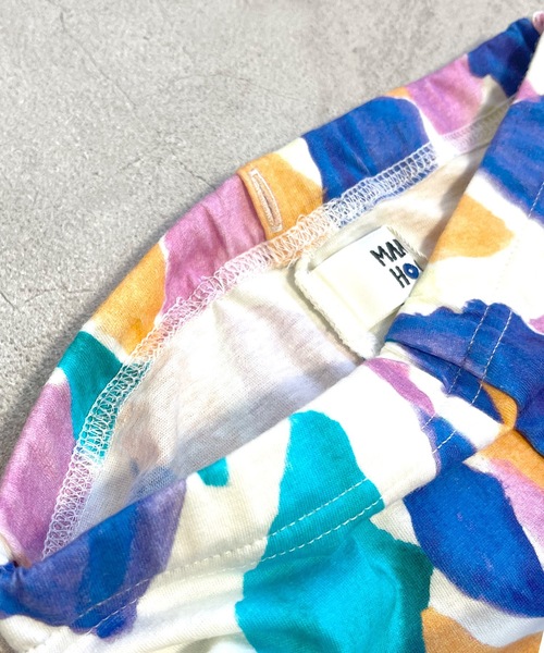 HOGAN RANCH WEAR（ホーガンランチウエア）の「ソウガラフルタケレギンス（70～130cm）（レギンス/スパッツ・キッズ・ピンク/チャコール/ストライプ/マルチ/ブルー・90/100/110/120/80/130/95/70）」の15枚目の写真