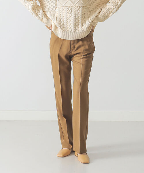 BEAMS LIGHTS(ビームスライツ)の「BEAMS LIGHTS / ツイル ストレッチ フレアパンツ(その他パンツ・レディース・ブラック/ブラウン系その他3・38/36)」の1枚目の写真