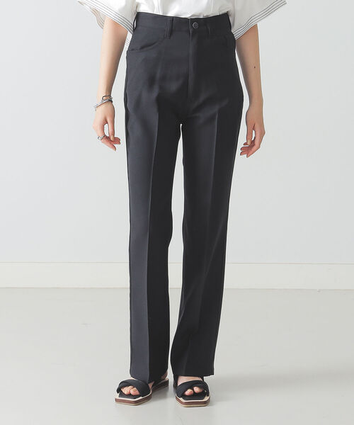 BEAMS LIGHTS(ビームスライツ)の「BEAMS LIGHTS / ツイル ストレッチ フレアパンツ(その他パンツ・レディース・ブラック/ブラウン系その他3・38/36)」の3枚目の写真