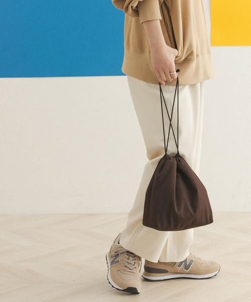 FORK&SPOON(フォークアンドスプーン)の「FORK&SPOON タックワイドパンツ(その他パンツ・レディース・アイボリー/ブルー・2/1)」の8枚目の写真