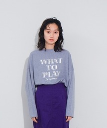 NOMINE | ビッグシルエットロゴロングTシャツ(Tシャツ/カットソー)