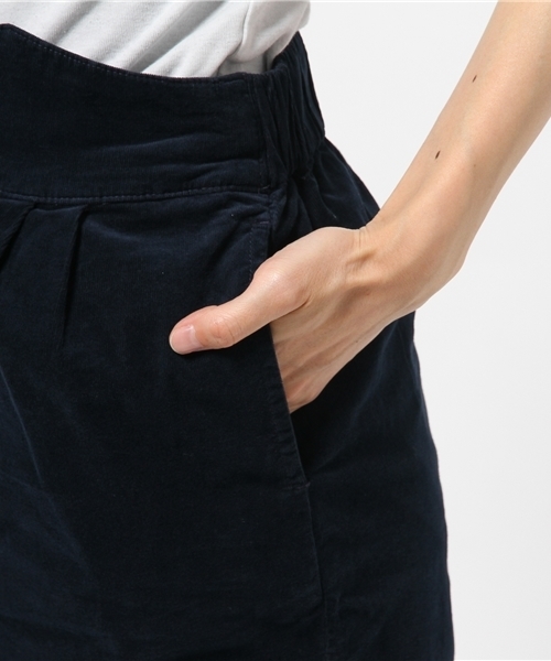 DISCOAT（ディスコート）の「【Discoat】製品染コールペンシルスカート（スカート・レディース・オフホワイト/ネイビー/グレー・MEDIUM/LARGE）」の4枚目の写真