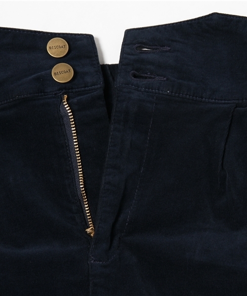 DISCOAT（ディスコート）の「【Discoat】製品染コールペンシルスカート（スカート・レディース・オフホワイト/ネイビー/グレー・MEDIUM/LARGE）」の6枚目の写真