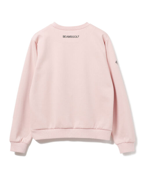 BEAMS GOLF ピンク クルーネックセーター BEAMS GOLF（ビームスゴルフ）の「＜WOMEN＞BEAMS GOLF ORANGE LABEL