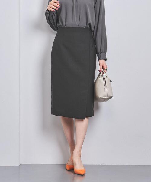 United Arrows P United ラップ B を購入できます United スリット United ラップ タイトスカート Arrows ユナイテッドアローズ のファッション B スカート 大人気の新品登場