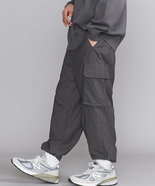 BEAUTY&YOUTH UNITED ARROWS（ビューティーアンドユースユナイテッドアローズ）の「【WEB限定】by ソリッドナイロン アジャスト  6P パンツ（カーゴパンツ・メンズ・ダークグレー/オリーブ/ネイビー・S/M/L/XL）」の10枚目の写真