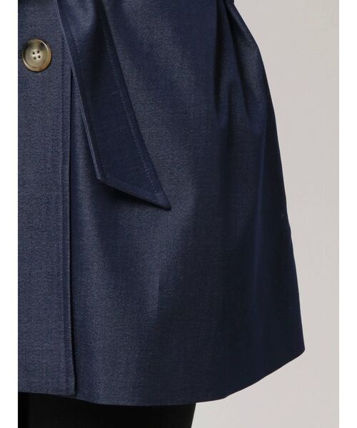 LAGUNAMOON（ラグナムーン）の「デニムライクミドルトレンチコート（トレンチコート・レディース・インディゴブルー・SMALL/MEDIUM）」の9枚目の写真