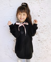 Rora | スウェット パーカー チュニック(パーカー)