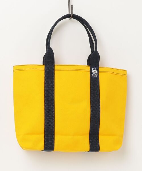 PORT CANVAS(ポートキャンバス)の「【T18】【PORT CANVAS】REGULAR TOTE BAG(トートバッグ・メンズ・イエロー・FREE)」の1枚目の写真