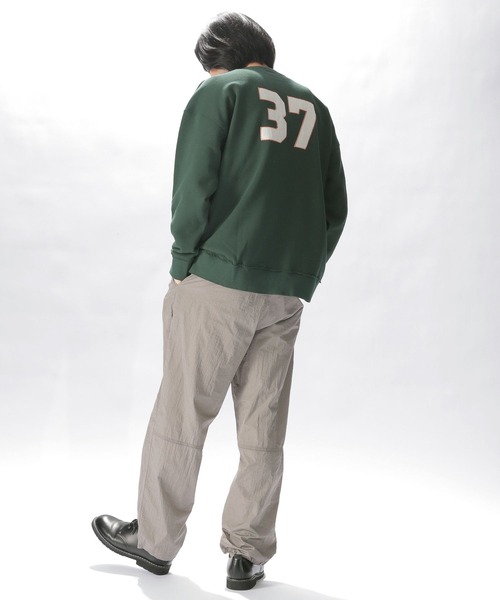 niko and...(ニコアンド)の「アソートロゴBIGプルオーバー(スウェット・メンズ・ベージュ/ネイビー/オフホワイト/グリーン・SMALL/MEDIUM/LARGE)」の13枚目の写真