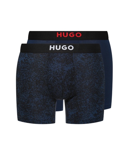 【セール】2パック ローライズ ストレッチコットン ボクサーブリーフ（ボクサーパンツ）｜HUGO（ヒューゴ）