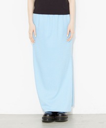 X-girl（エックスガール）の「GINGHAM EASY SKIRT（スカート）」