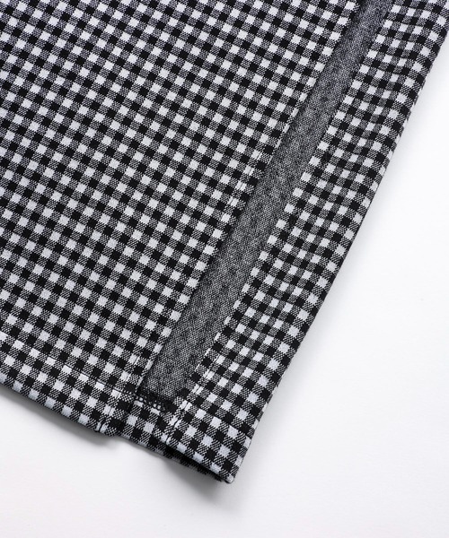 X-girl（エックスガール）の「GINGHAM EASY SKIRT（スカート・レディース・ライトブルー/ブラック/ベージュ・XS/S/M）」の10枚目の写真