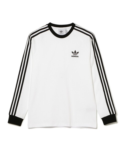 BEAMS(ビームス)の「adidas / Classic 3Stripe Long Sleeve T-shirt(Tシャツ/カットソー・メンズ・ブラック/ホワイト・XX-LARGE/X-LARGE/MEDIUM/LARGE)」の3枚目の写真