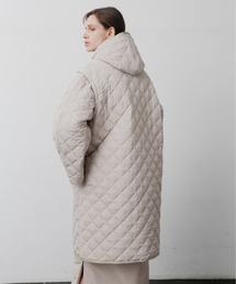 UNDECORATED アンデコレイテッド / Re: PL Padded Coat リサイクルポリエステル 2WAY キルティング パデッドコート / UDF22507