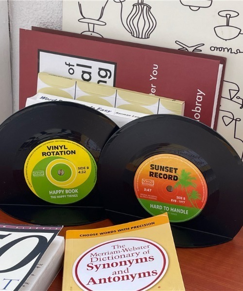 レコードブックスタンド（インテリア雑貨）｜Made in I（メイドイン