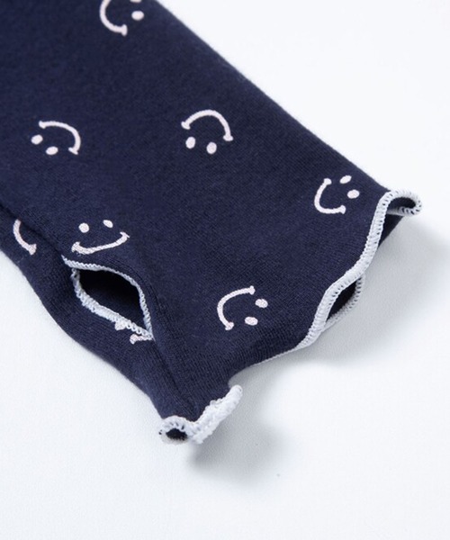 Bonjour Girl(ボンジュールガール)の「【minjiena/ミンジエナ】smile turtle neck shirts スマイルタートルネックシャツ(Tシャツ/カットソー・レディース・ホワイト/ネイビー/ピンク・FREE)」の15枚目の写真