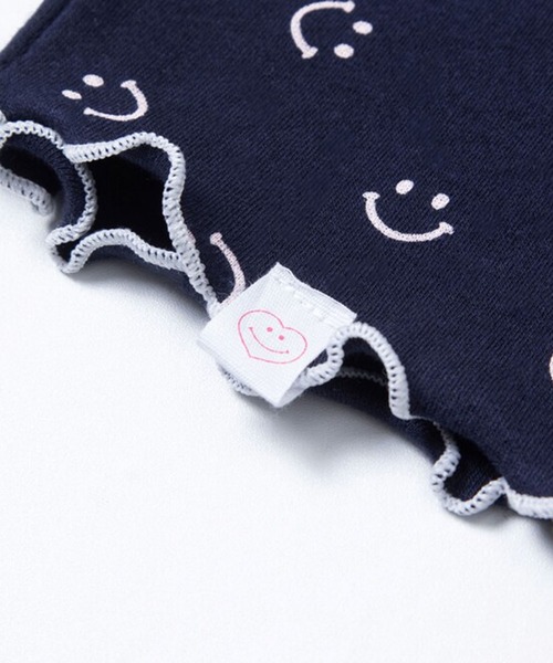 Bonjour Girl(ボンジュールガール)の「【minjiena/ミンジエナ】smile turtle neck shirts スマイルタートルネックシャツ(Tシャツ/カットソー・レディース・ホワイト/ネイビー/ピンク・FREE)」の11枚目の写真