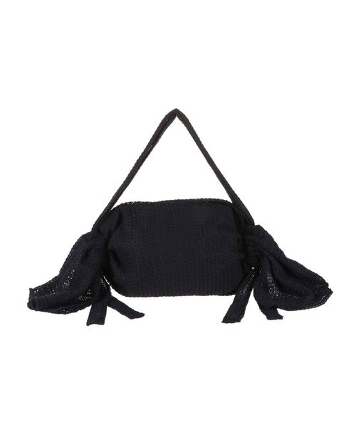 merry jenny（メリージェニー）の「candyメッシュショルダーbag（ショルダーバッグ・レディース・オフホワイト/アイボリー/ブラック・FREE）」の3枚目の写真