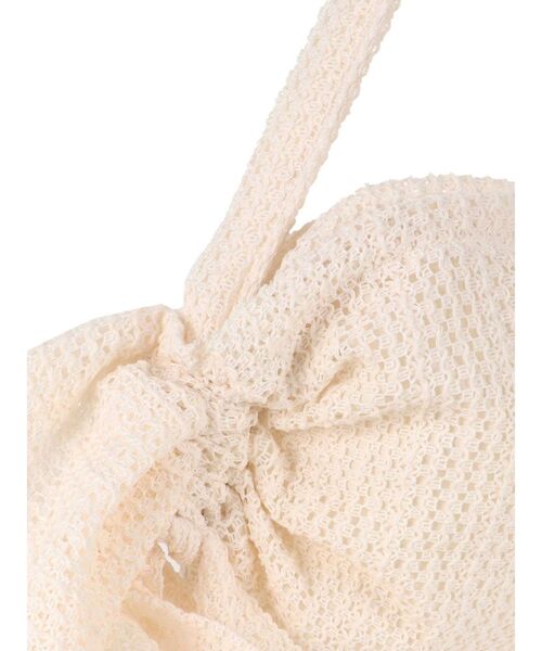 merry jenny（メリージェニー）の「candyメッシュショルダーbag（ショルダーバッグ・レディース・オフホワイト/アイボリー/ブラック・FREE）」の11枚目の写真