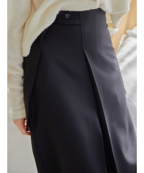 Ayla(アイラ)の「tuck design skirt(スカート・レディース・ブラック/ベージュ・FREE)」の12枚目の写真