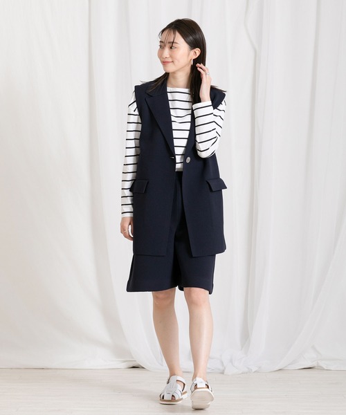 Torrazzo Donna（トラッゾドンナ）の「ニットテーラーベスト