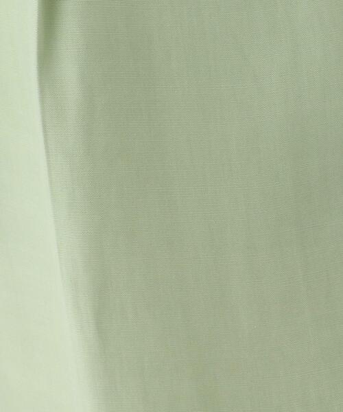 OPAQUE.CLIP（オペークドットクリップ）の「◆【DELEGANT/デレガント】ドレープツイル ワイドストレートパンツ（その他パンツ・レディース・ブラック/ライトグリーン/ブラウン系その他・36/38/40/42）」の8枚目の写真