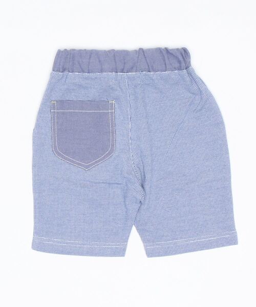 Love&Peace&Money(ラブアンドピースアンドマネー)の「ミニハニカム6分丈BOY’Sパンツ(その他パンツ・キッズ・ブルー/チャコール・80cm/90cm/100cm/110cm/120cm/130cm)」の3枚目の写真