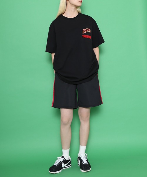 PUNYUS（プニュズ）の「フードトラックショートパンツ（その他パンツ・レディース・グリーン/ピンク/ライトパープル/オレンジ/サックスブルー/イエロー/レッド/ブルー/パープル/ブラック/ブラック系その他/ブラウン/ホワイト・3/4/2/1）」の15枚目の写真