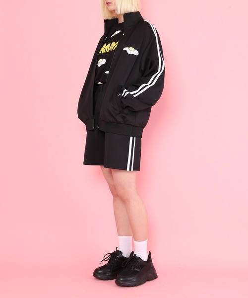 プニュズ　フードジャージショートパンツ フードジャージショートパンツ[品番：PNYW0004189]｜PUNYUS