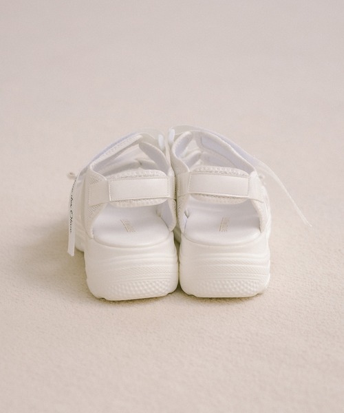 OLIVE des OLIVE（オリーブデオリーブ）の「スポーツサンダル（サンダル・レディース・ホワイト/ブラック・SMALL/MEDIUM/LARGE）」の11枚目の写真