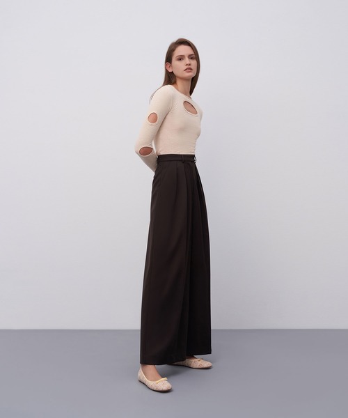 CHARLES & KEITH(チャールズ & キース)の「ボウ バレリーナパンプス / Bow Ballerina Pumps(バレエシューズ・レディース・ホワイト/ベージュ/クリーム・22.5cm/23cm/23.5cm/24.5cm/25cm/25.5cm)」の19枚目の写真