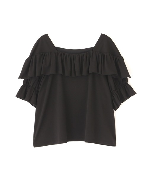 PROPORTION BODY DRESSING（プロポーションボディドレッシング）の「フリルカットプルオーバー / 1212260501（Tシャツ/カットソー・レディース・ブラック/グレー/ホワイト・FREE）」の19枚目の写真