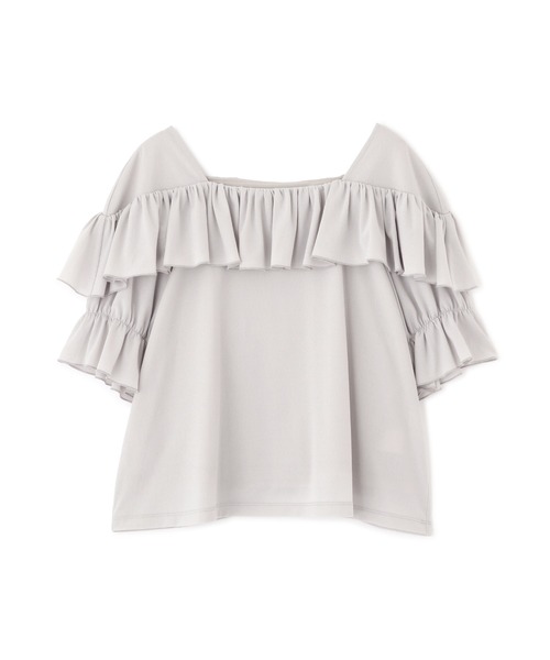 PROPORTION BODY DRESSING（プロポーションボディドレッシング）の「フリルカットプルオーバー / 1212260501（Tシャツ/カットソー・レディース・ブラック/グレー/ホワイト・FREE）」の21枚目の写真