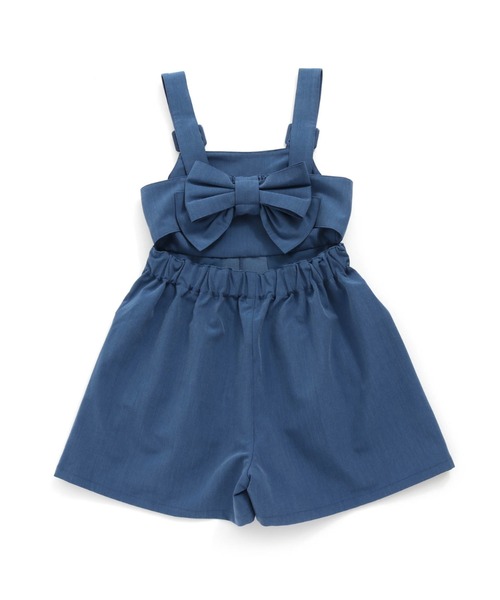 JENNI love（ジェニィラブ）の「2wayリボンサロペショーパン（サロペット/オーバーオール・キッズ・ミント/ブルー/ラベンダー・150cm/140cm/160cm/130cm）」の5枚目の写真