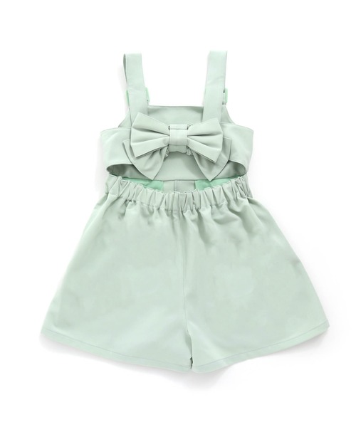 JENNI love（ジェニィラブ）の「2wayリボンサロペショーパン（サロペット/オーバーオール・キッズ・ミント/ブルー/ラベンダー・150cm/140cm/160cm/130cm）」の12枚目の写真