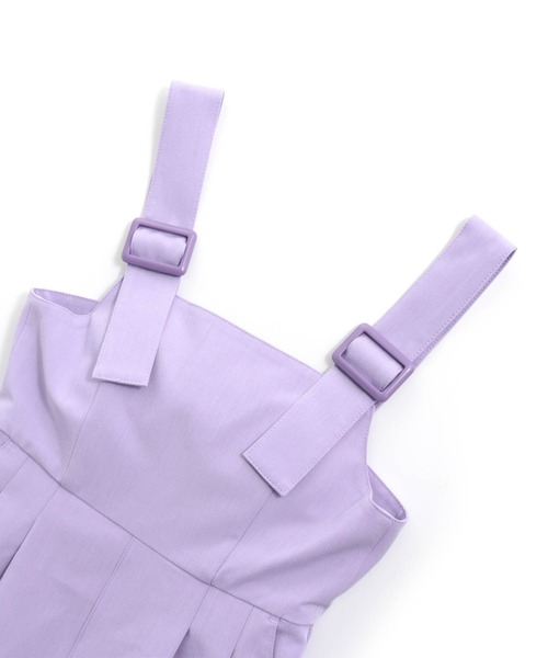 JENNI love（ジェニィラブ）の「2wayリボンサロペショーパン（サロペット/オーバーオール・キッズ・ミント/ブルー/ラベンダー・150cm/140cm/160cm/130cm）」の10枚目の写真