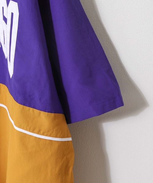 ZIP FIVE（ジップファイブ）の「【loot box】 半袖Vネック切替ナイロンプルオーバー（その他トップス・レディース・ブルーグリーン/イエロー系/パープル系/ブルー系・MEDIUM/LARGE）」の7枚目の写真