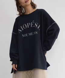 RANAN | ビッグカレッジロゴスウェット(スウェット)