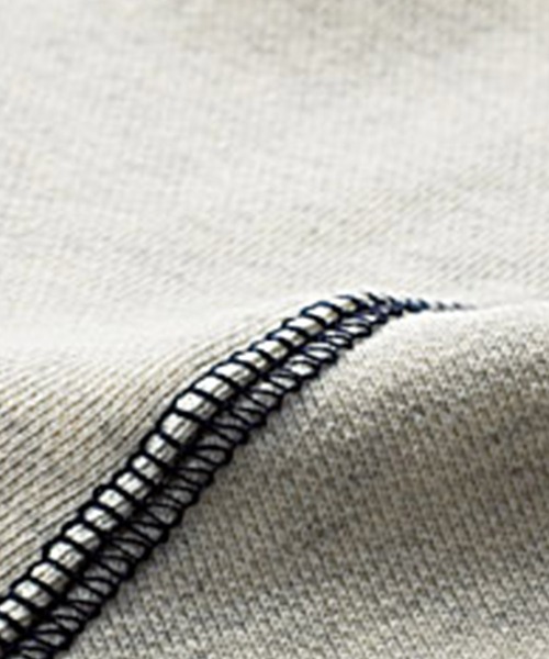 RANAN（ラナン）の「ビッグカレッジロゴスウェット（スウェット・レディース・オートミール/ネイビー/グリーン/ボルドー・M-L/LL）」の9枚目の写真